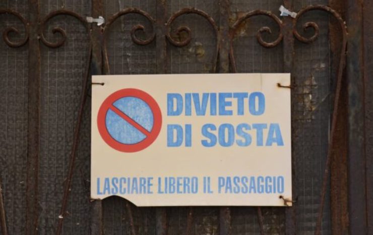 Divieto di sosta
