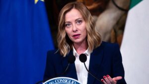 La presidente del consiglio Giorgia Meloni - fonte Ansa Foto - mobilitasostenibile.it