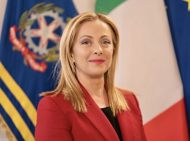 La presidente del consiglio Giorgia Meloni - fonte Facebook - mobilitasostenibile.it
