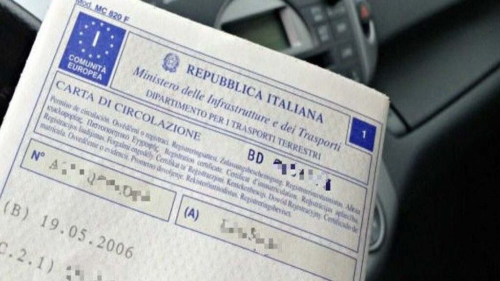 Libretto di circolazione