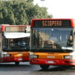 Autobus in sciopero