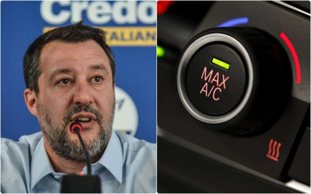 UFFICIALE MATTEO SALVINI, sei costretto a spegnere l’aria condizionata in auto: 400€ di multa assicurati anche se muori di caldo | La legge confermata a Luglio