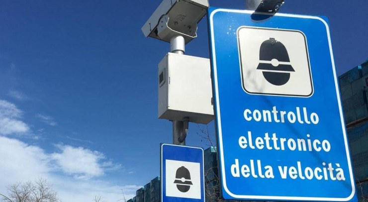 Cartello autovelox