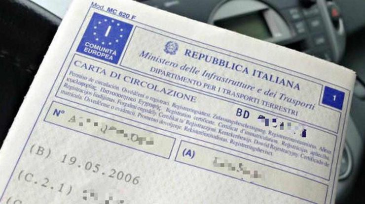 carta di circolazione