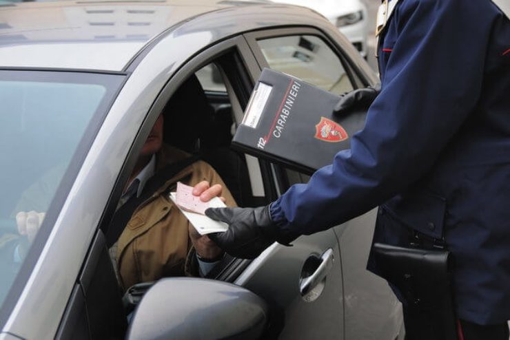 Delega guida al posto di blocco