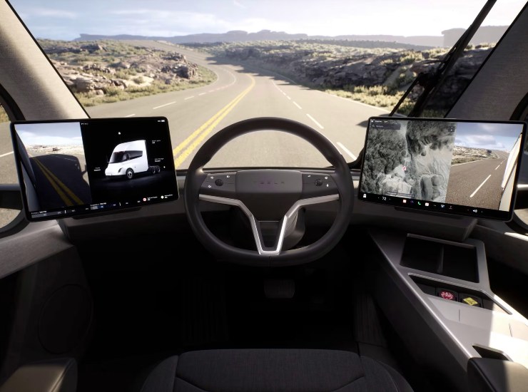 Gli interni del Tesla Semi - fonte Tesla - mobilitasostenibile.it