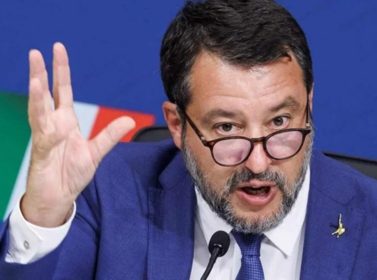 Il ministro dei trasporti Matteo Salvini - fonte Ansa Foto - mobilitasostenibile.it