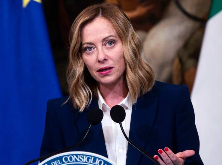 La presidente del consiglio Giorgia Meloni - fonte Ansa Foto - mobilitasostenibile.it