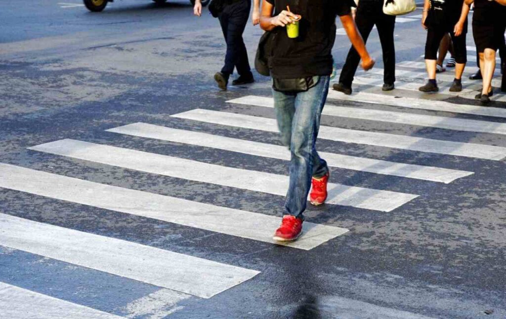 Pedoni sulle strisce