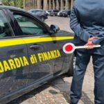 Posto di blocco Guardia di Finanza