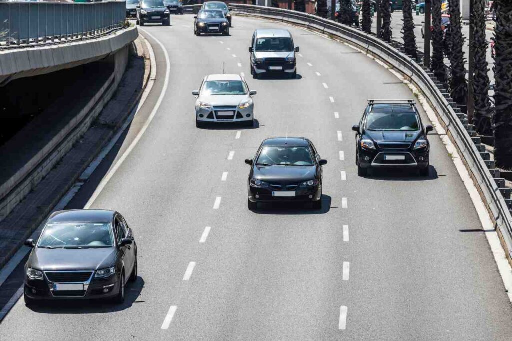 Sorpasso in autostrada