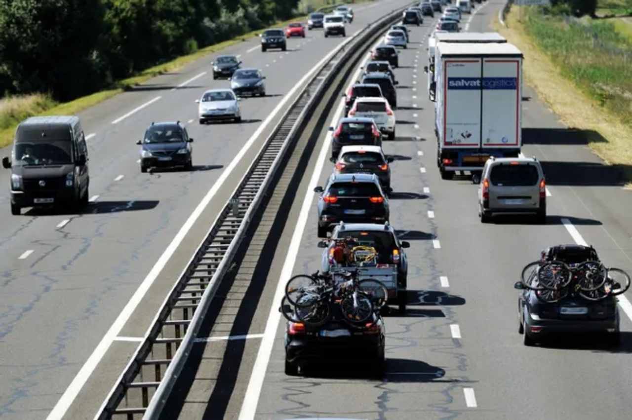 Traffico in autostrada