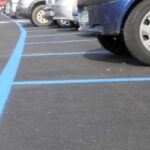 Parcheggi con strisce blu