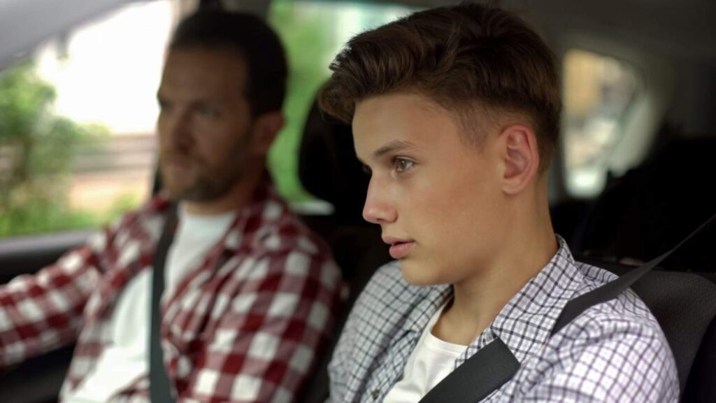 Adolescente alla guida