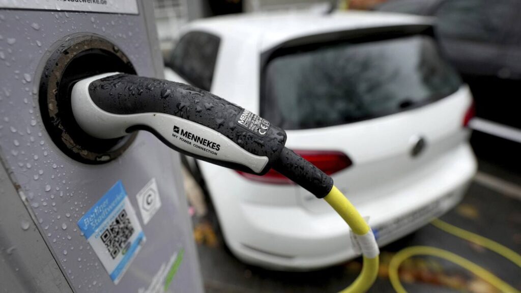 Colonnina di ricarica auto elettriche