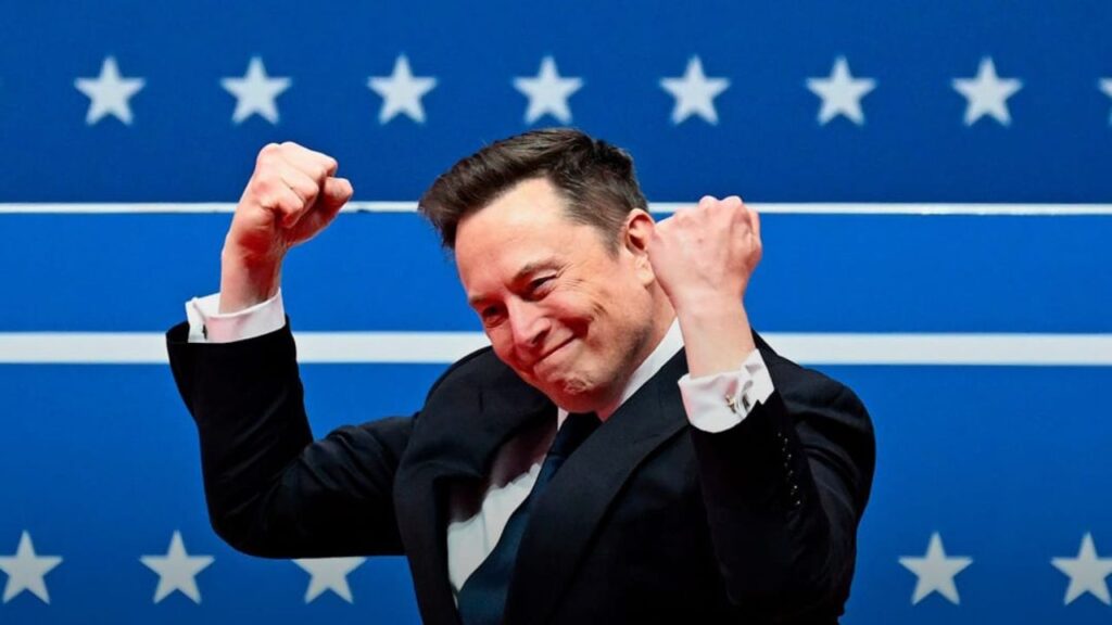 Musk esulta