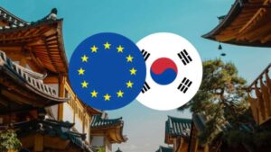 Logo EU e Corea del Sud