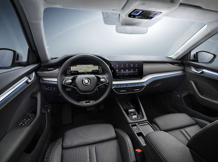 Gli interni della Skoda Octavia - fonte Skoda - mobilitasostenibile.it