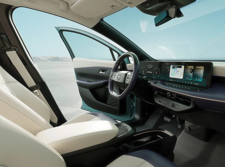 Gli interni della nuova Nissan Leaf - fonte Nissan - mobilitasostenibile.it