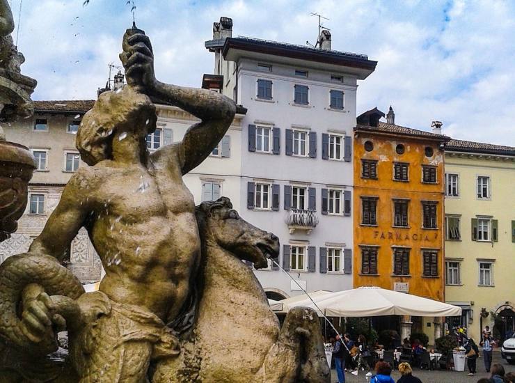 Il centro città di Trento