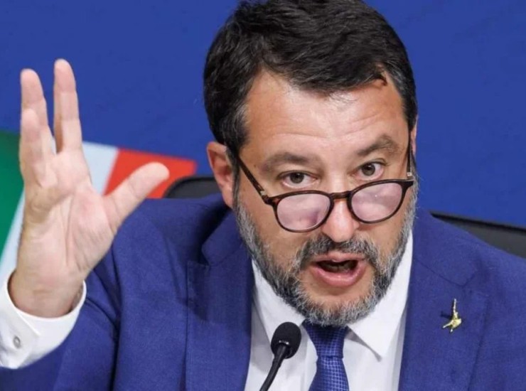 Matteo Salvini - fonte Ansa Foto - mobilitasostenibile.it