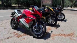 Moto elettriche in strada