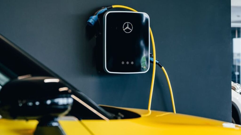 Punto di ricarica Mercedes