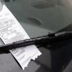 Sanzione sul cruscotto dell'auto