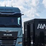 Tir elettrico MAN e powerbank