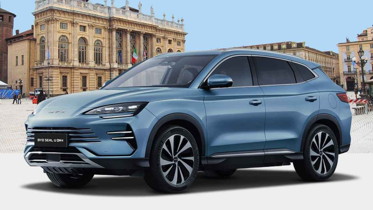 Auto elettrica BYD in Italia