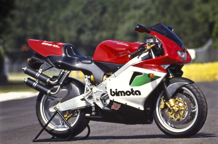 Bimota V-Due 500 rossa
