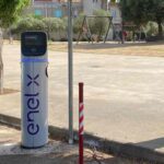 Colonnina ricarica Enel