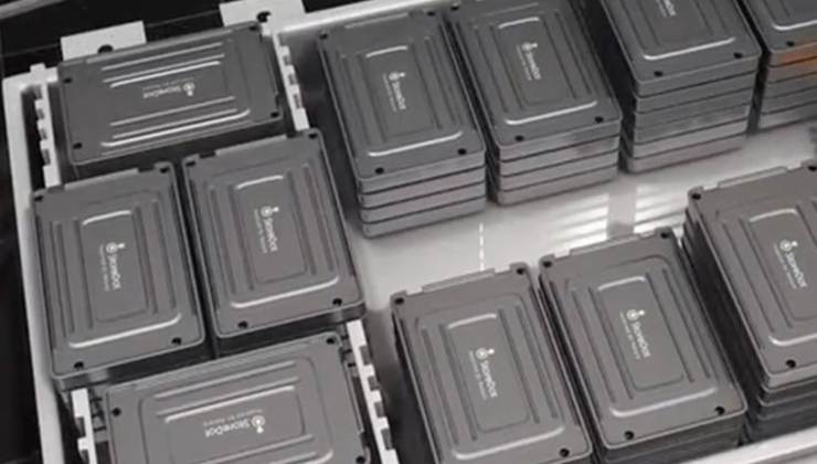 Componenti batteria auto elettrica