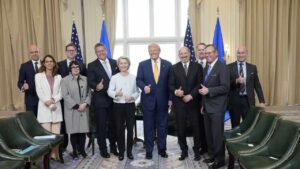 Donald Trump e la commissione europea