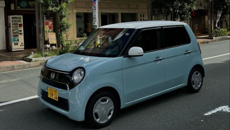 Honda N-ONE e su strada
