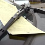 Sanzione sul tergicristallo di un'auto