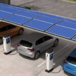 Pensilina fotovoltaica