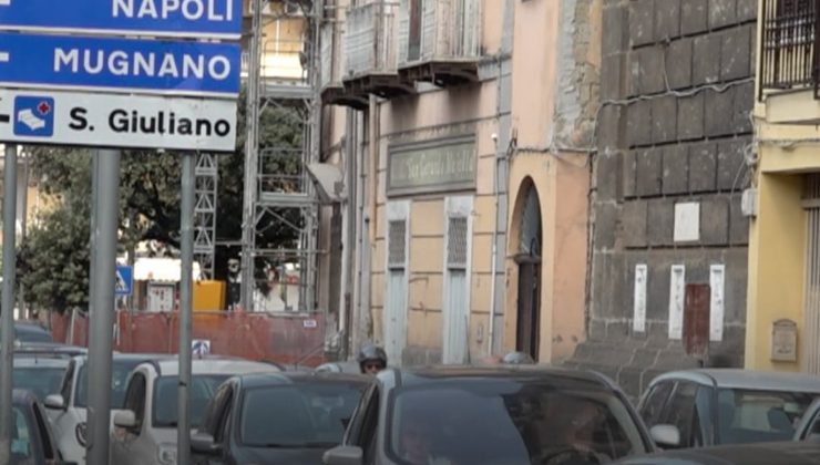 Traffico a Giugliano