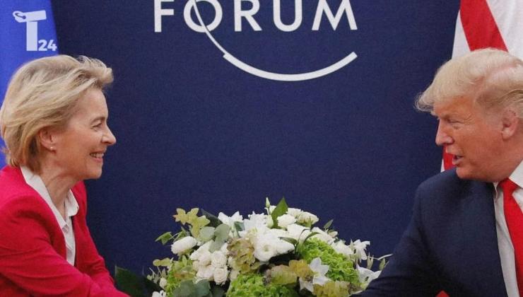 Trump e von der Leyen