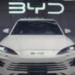Auto BYD in esposizione