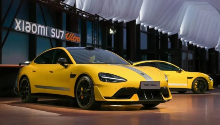Auto Xiaomi in esposizione
