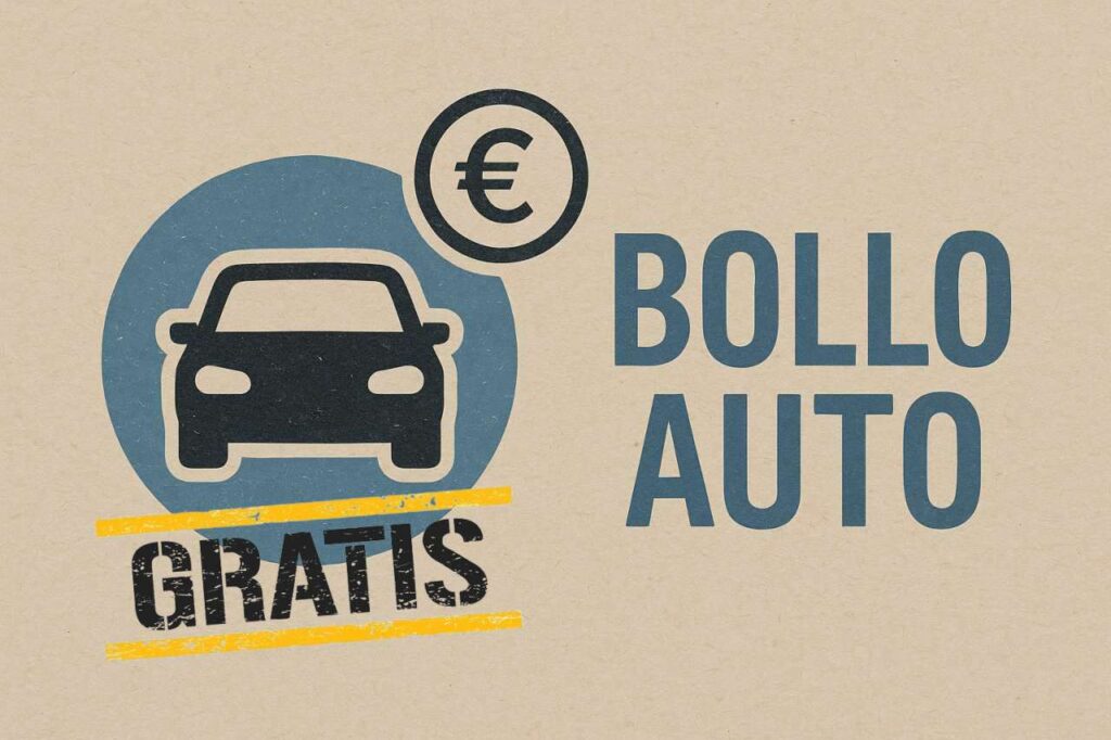 Illustrazione bollo auto gratis