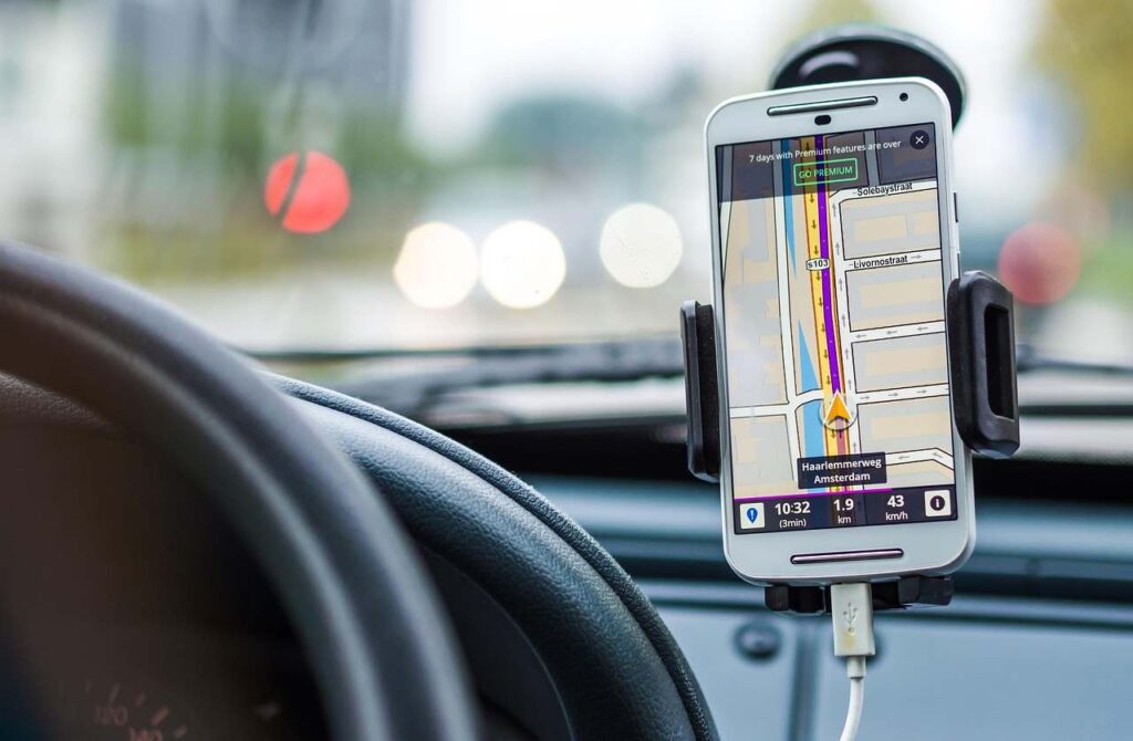 Navigatore auto smartphone