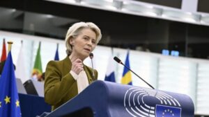 Ursula von der Leyen conferenza