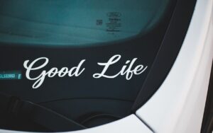 Adesivo decorativo vetro parabrezza auto