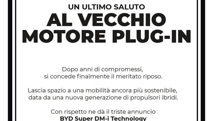 Campagna pubblicitaria BYD