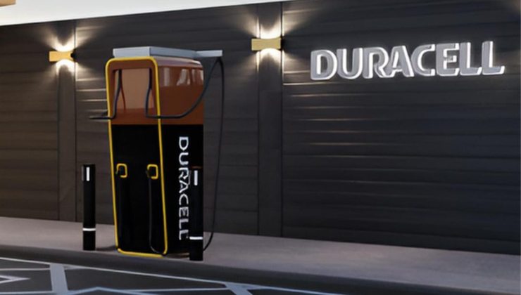Colonnina ricarica Duracell
