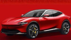 Ferrari Elettrica render
