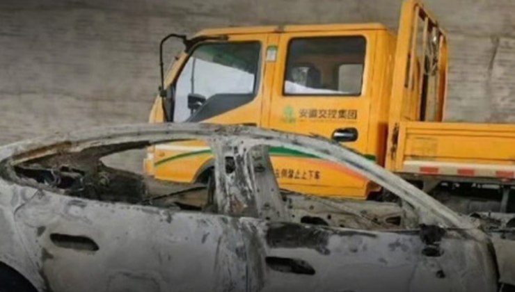 Incendio auto