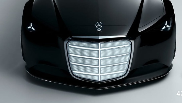 Mercedes Vision Iconic griglia frontale